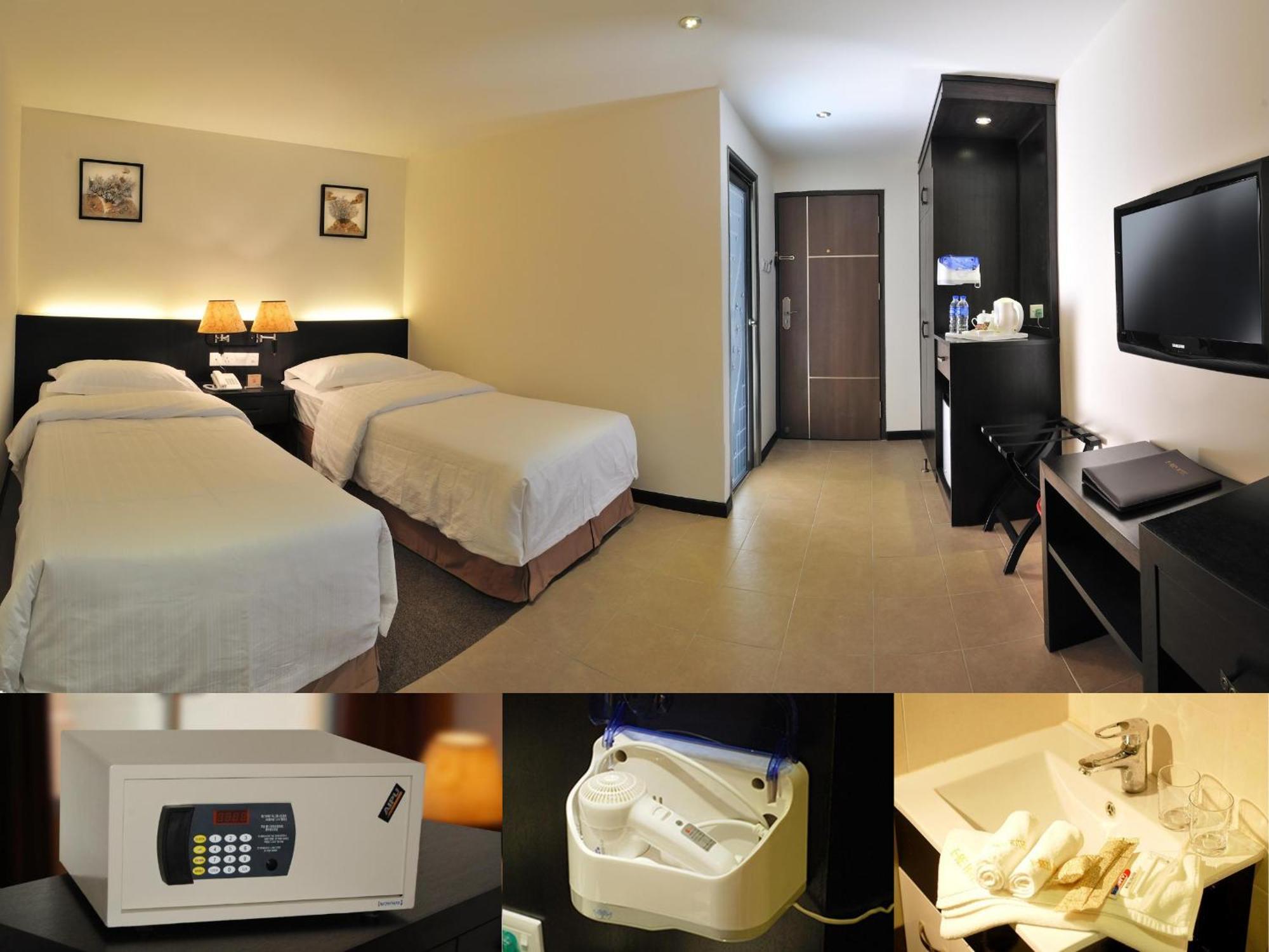 Ernes Hotel Bandar Perda Kampong Permatang Batu Екстериор снимка